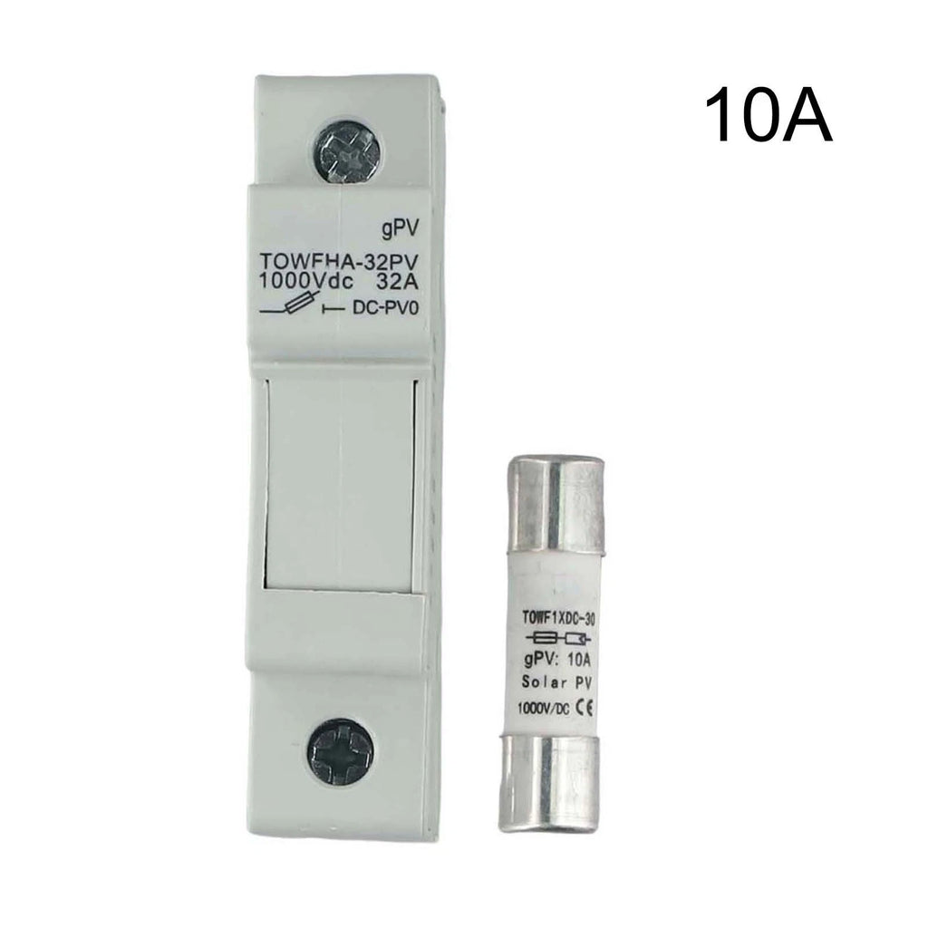 Solar Panel Fuse Holder for Multiple Amperage Options