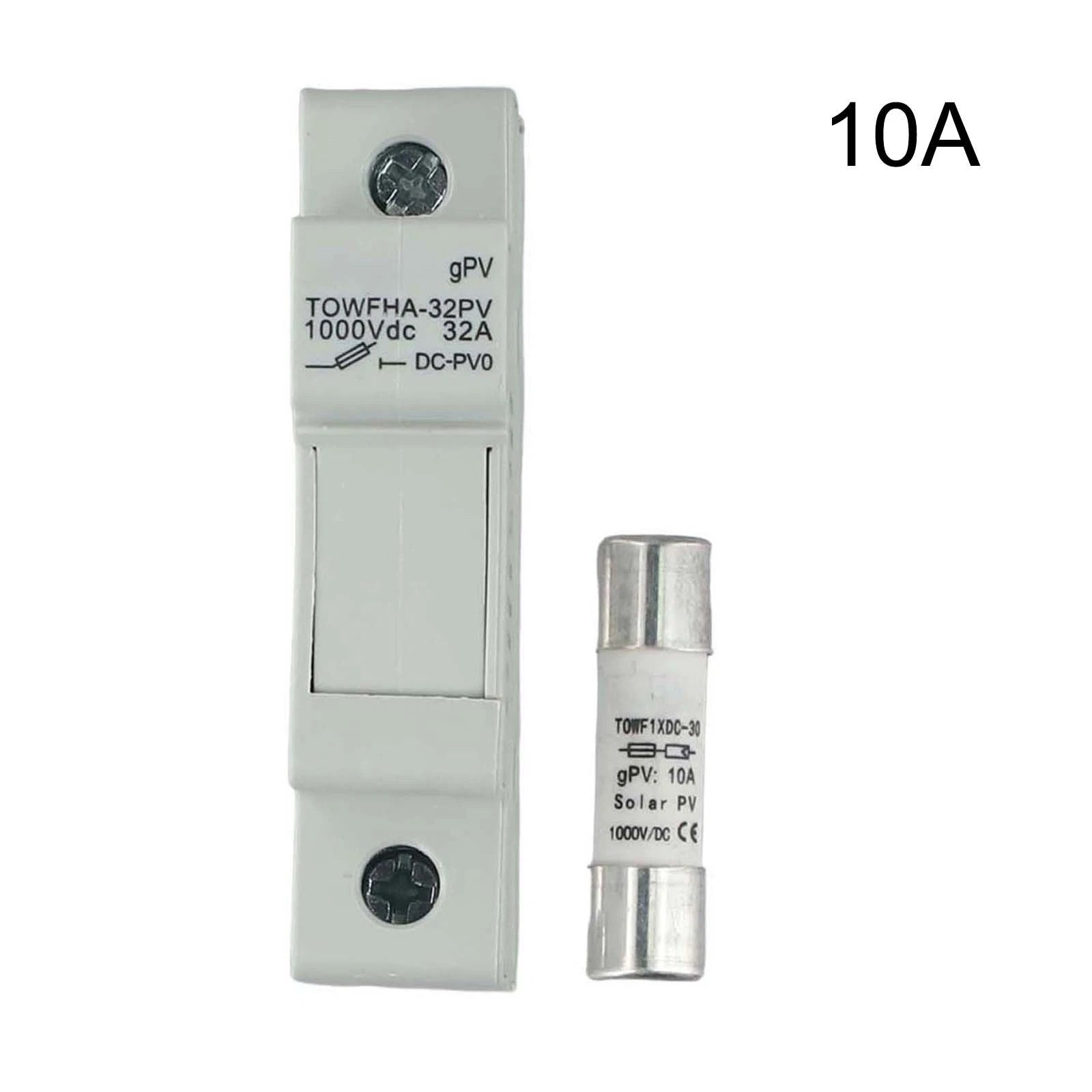 Solar Panel Fuse Holder for Multiple Amperage Options