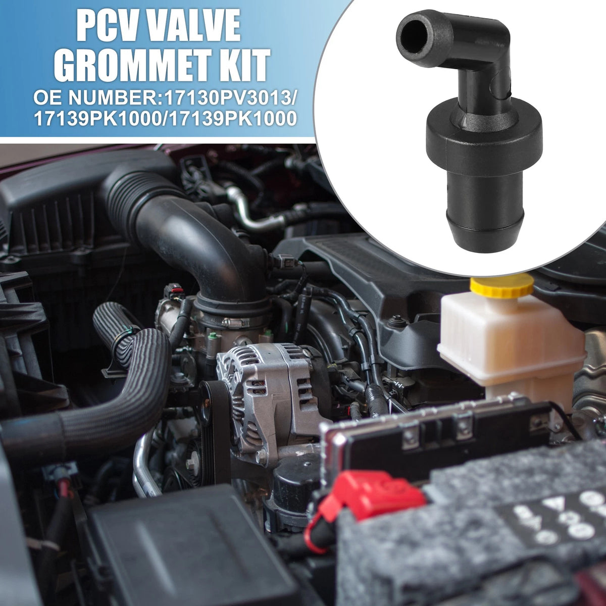 Exhaust Valve Fittings PCV Valve Replacement for Honda Acura (2003–2009)