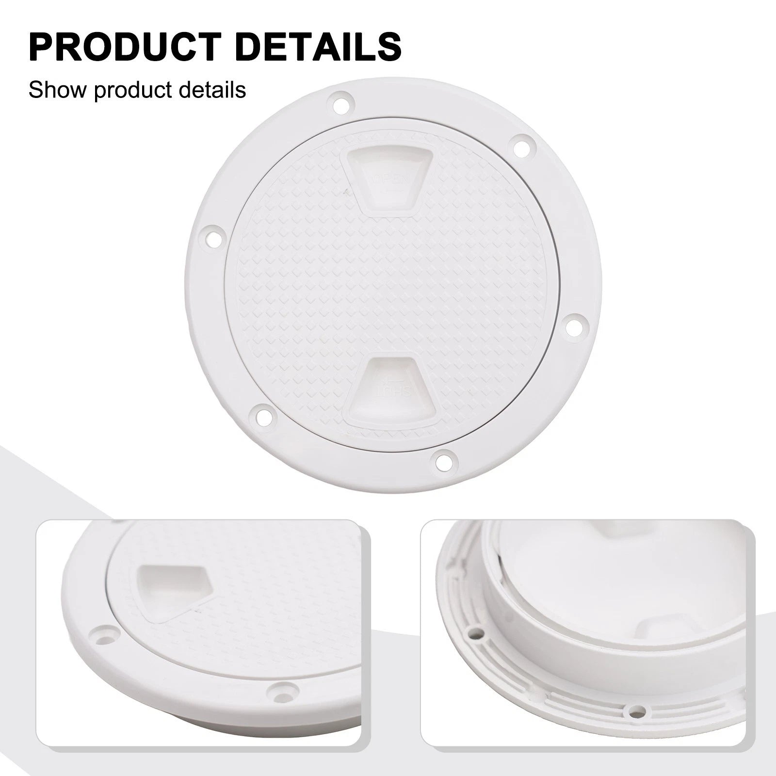 Deck Inspection Hatch 143 x 101mm for Marine Applications