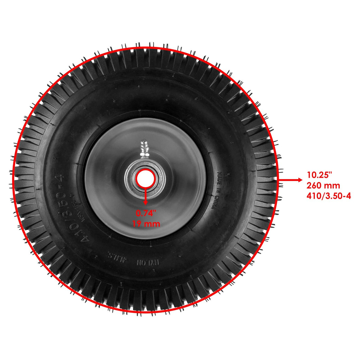 Front Rim and Tire Replacement for Simplicity Murray Briggs & Stratton (2000–2014)