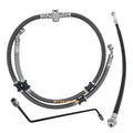 Front Brake Hose Line Pipe Kit for Yamaha Grizzly 450 YFM450 (2011–2014)