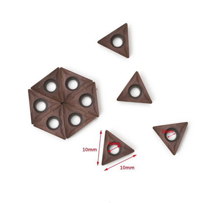 TCMT110204 Carbide Inserts for Lathe (Replacement Parts)
