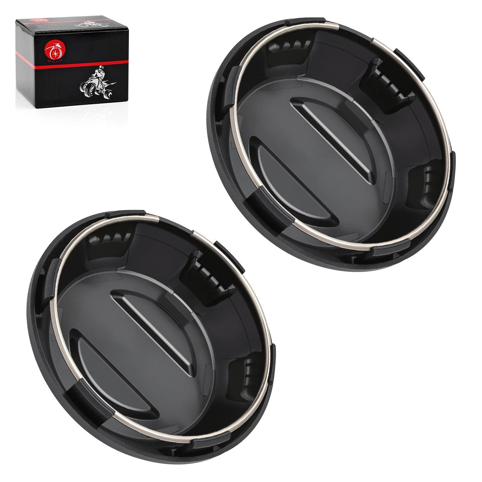 2 Center Hub Wheel Caps for Polaris RZR PRO XP 4 Sport (2021–2025)