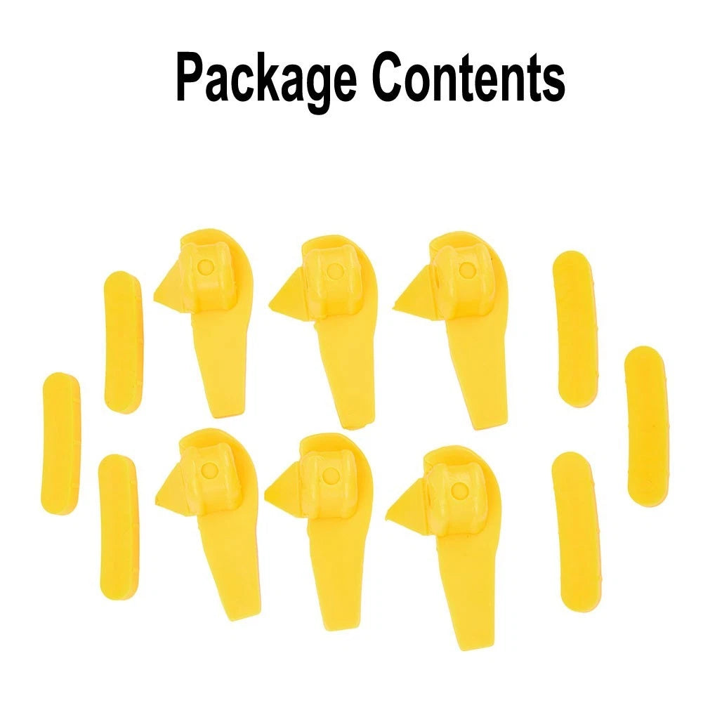 12 Pc Set Tire Changer Nylon Mount Duck Head Insert Rim Protector for