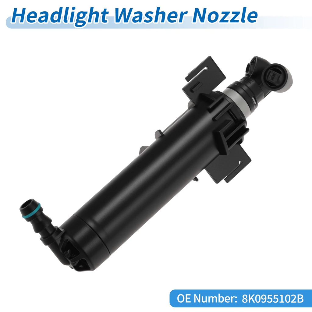 Right Side Headlight Washer Nozzle 8K0955102B for Audi A4 (2008–2012)