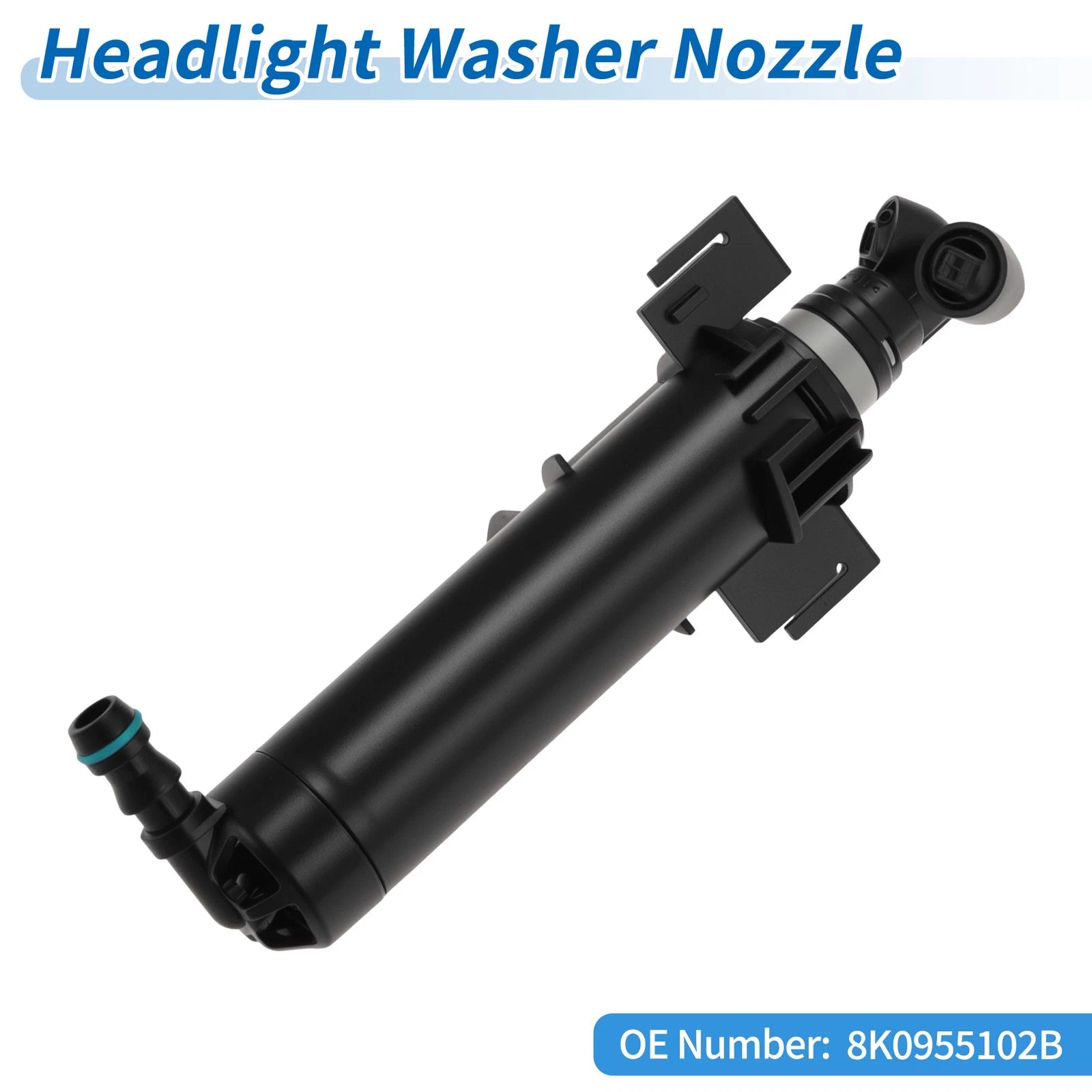 Right Side Headlight Washer Nozzle 8K0955102B for Audi A4 (2008–2012)