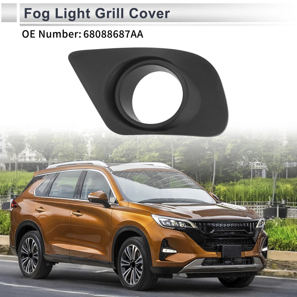 Front Left Fog Light Grill Replacement for Dodge Journey (2011–2018)