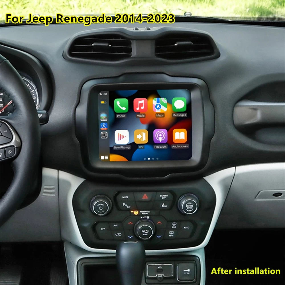 8.4'' Car Stereo Navigation for Jeep Compass (2017–2021) & Renegade (2014–2023)