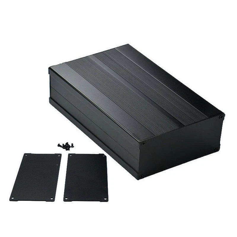Aluminum Alloy Project Box for Electronic Devices 200x106x55mm