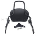 Black Backrest Sissy Bar for Harley Electra Glide Road King (2009–2021)