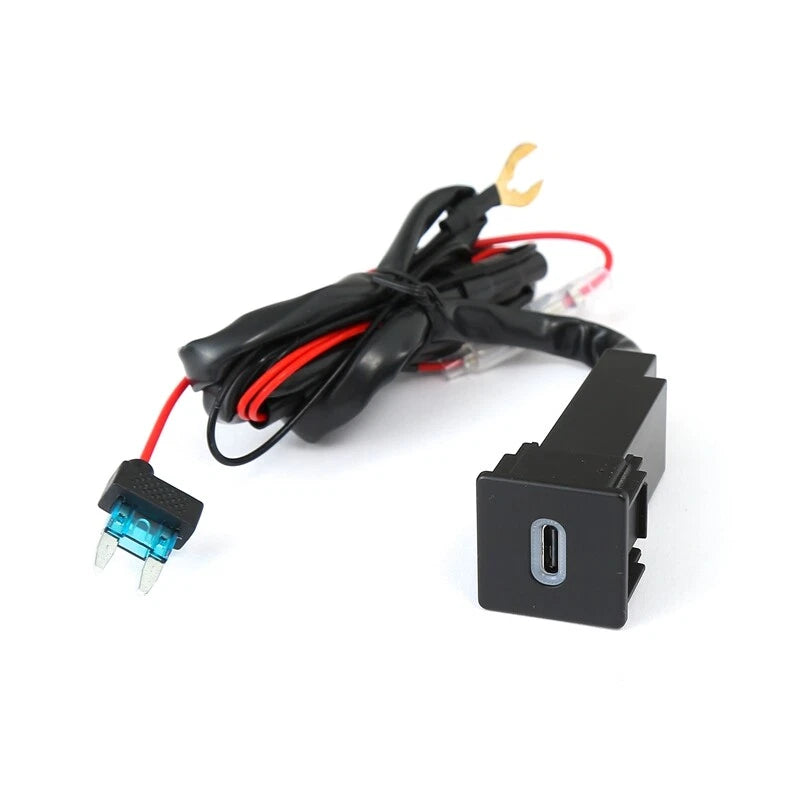 Set of 2 USB-C PD Charger Upgrade Kits for Isuzu Mazda (2020–2023)
