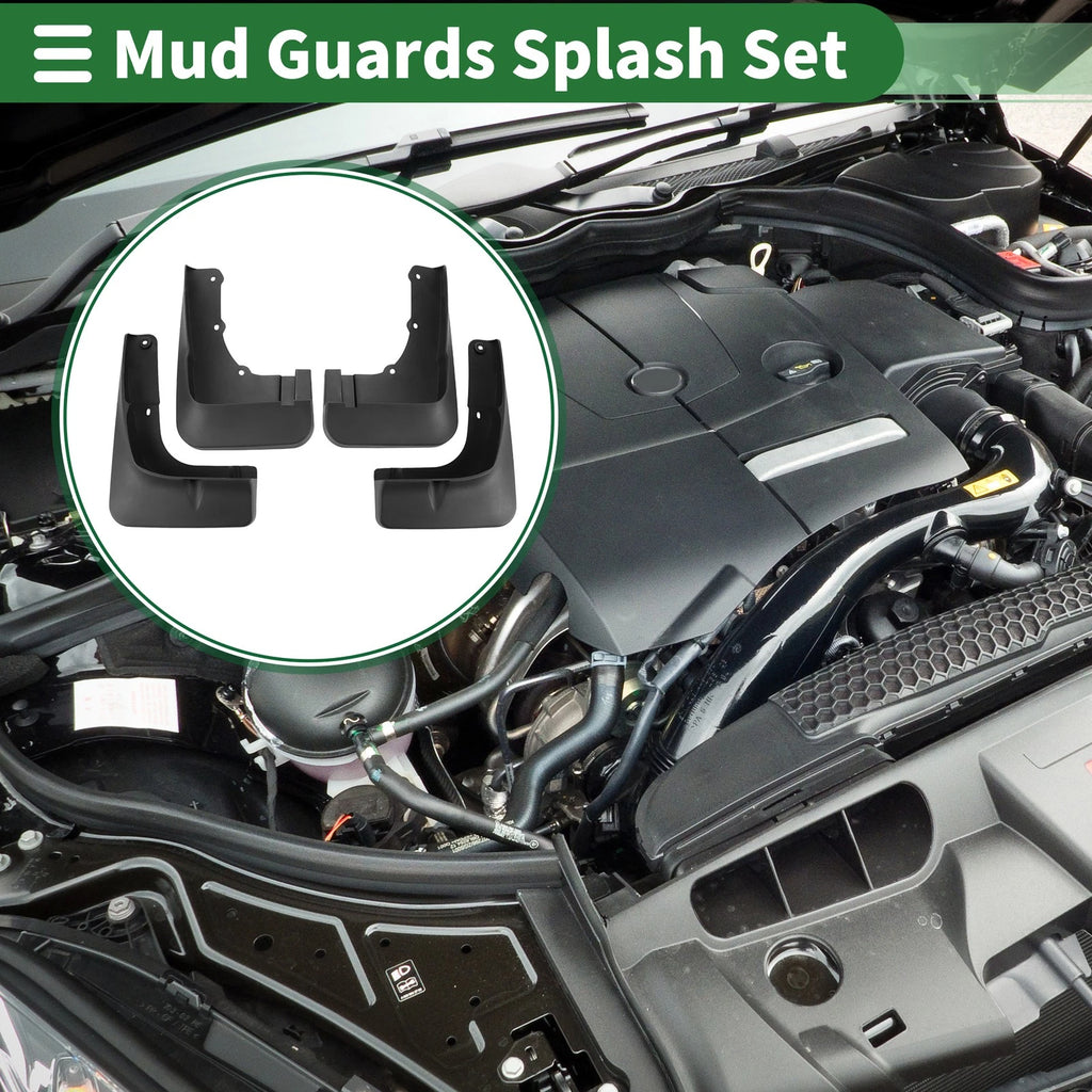 Mud Flaps Splash Guards 1 Set Mud Guards for Mitsubishi Outlander (2015–2020)