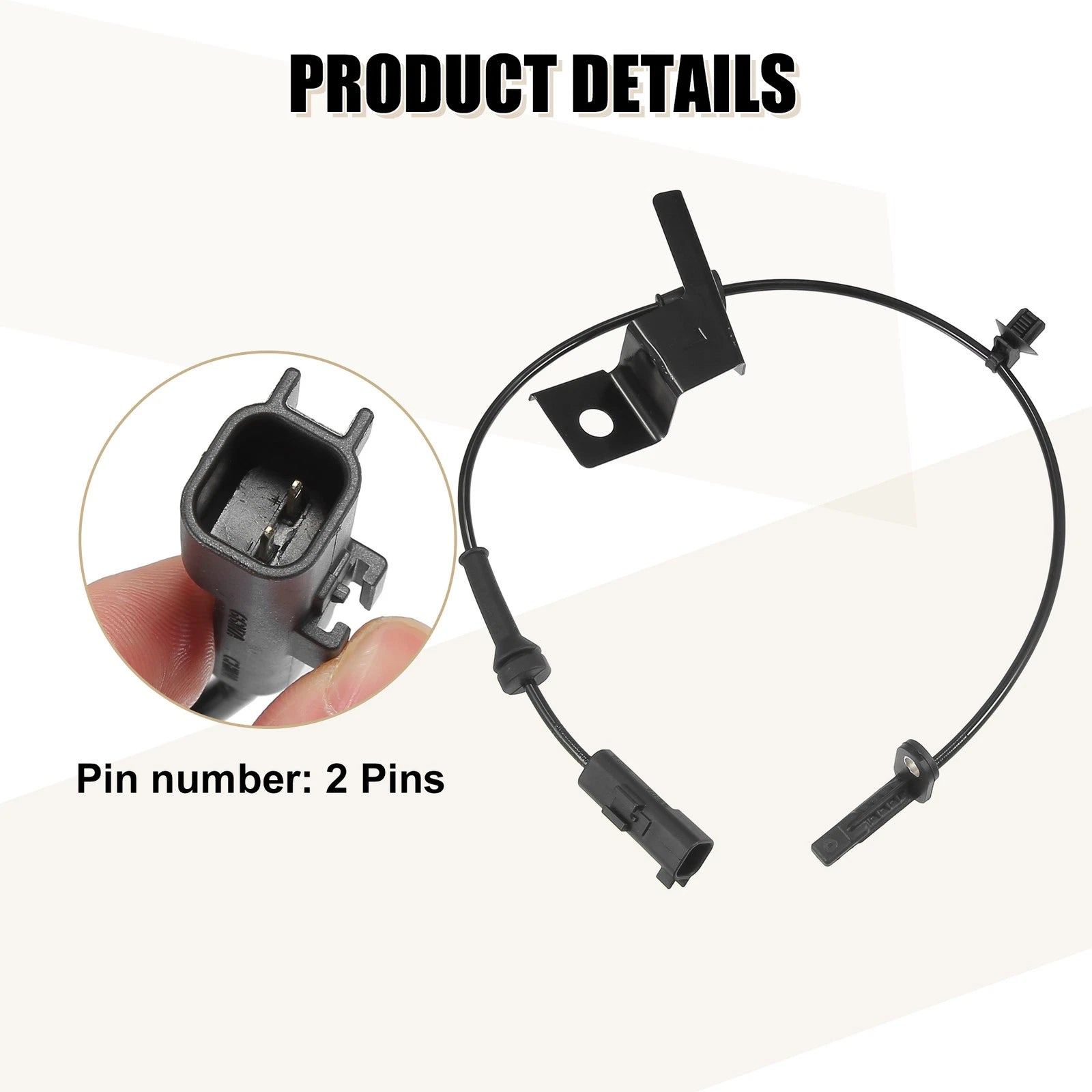 ABS Wheel Speed Sensor Front Left Replacement for Ford Mondeo (2015–2021)