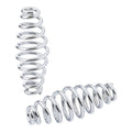Chrome 5" Barrel Solo Seat Springs for Harley Softail (–2017)