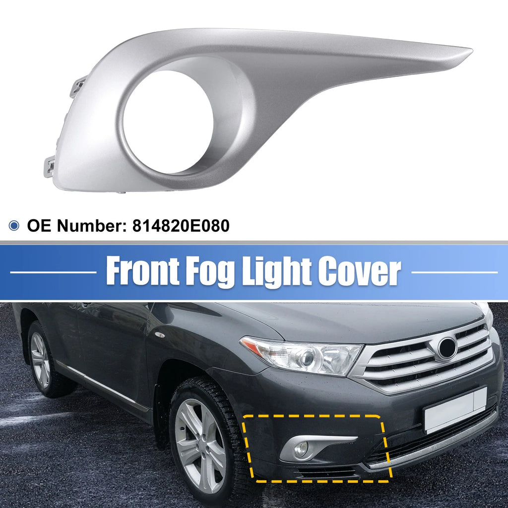 Fog Light Grille Cover Replacement for Toyota Highlander (2013–2013)