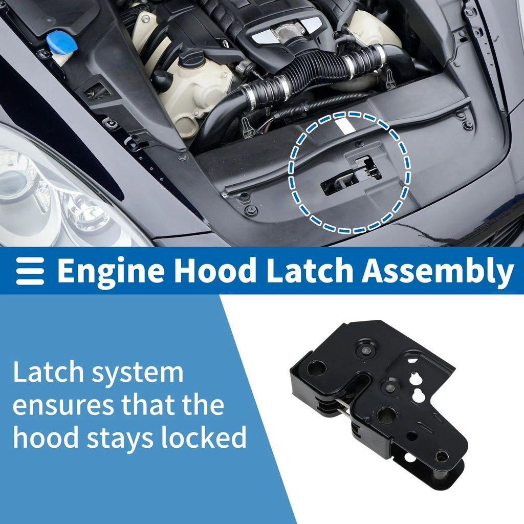 Hood Latch Assembly for Volkswagen Polo (2001–2006)