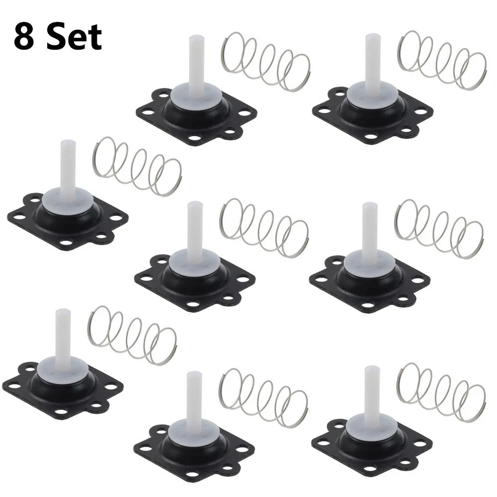 8x Replacement For Mercury 80-125HP 1988-2004 Accelerator Pump Repair Kit 811287