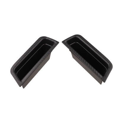 Door Storage Box for Ford Mustang - Vehicle Load Organizer, ABS Black