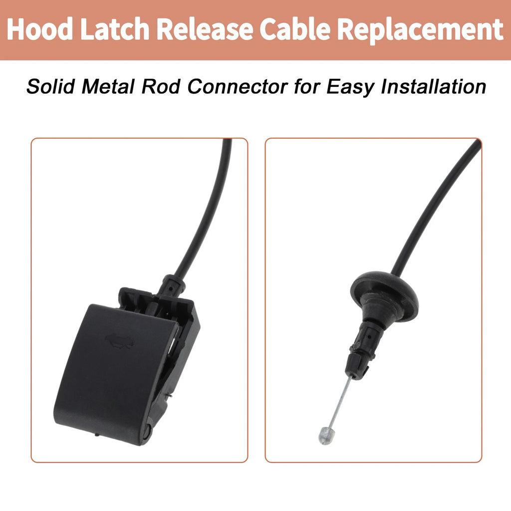 Front Hood Release Cable for Dodge Durango, Jeep Grand Cherokee (68032581AB)
