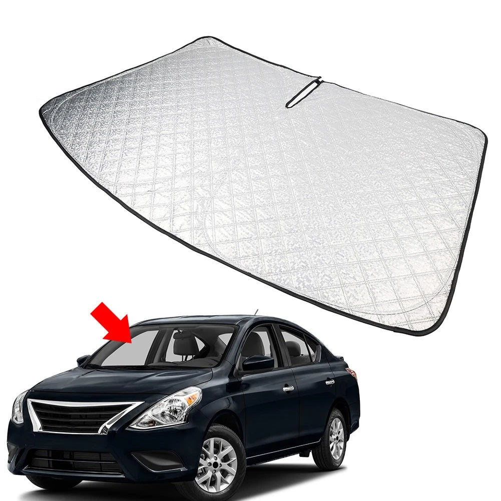 Foldable Windshield Sun Shade for Nissan Versa (2012–2018)