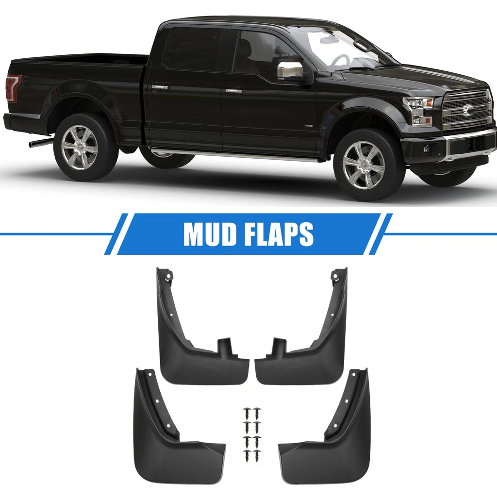 Mud Flaps Kit for Ford Explorer (2020–2024) Front Rear Splash Guards