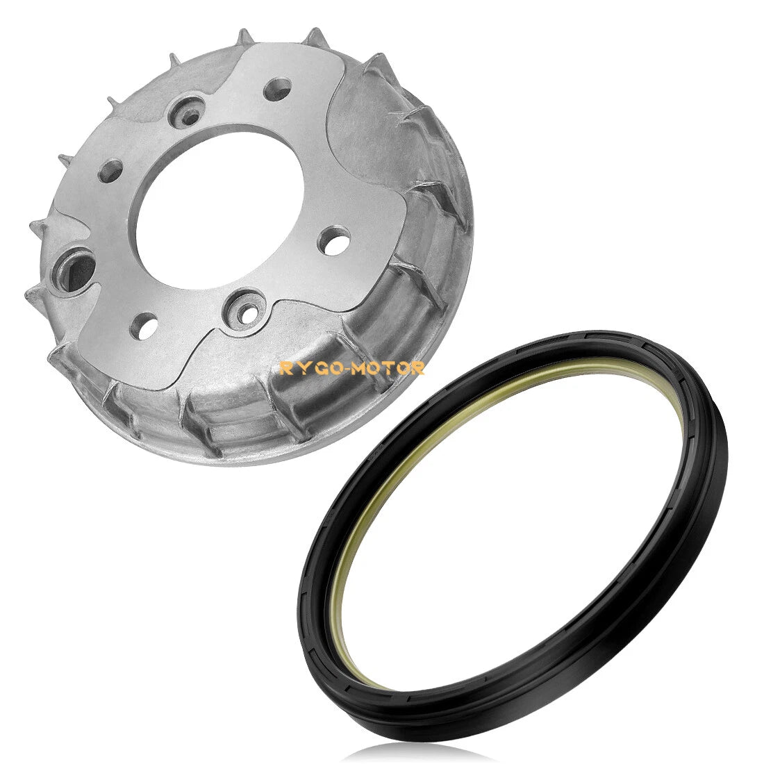 Front Brake Drum Hub Dust Seal Kit for Honda TRX400FW 4x4 (1995–2001)