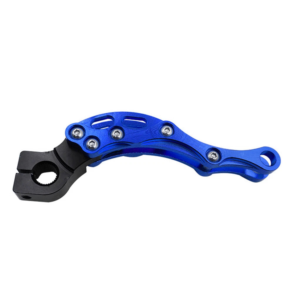 Modified CNC Engine Levers Starter Pedal Shift Lever Universal Motorcycle Blue
