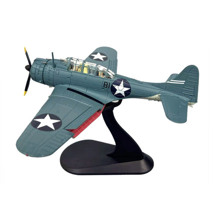 SBD Dauntless Alloy Model WWII Dive Bomber 1:72 Scale (14cm)