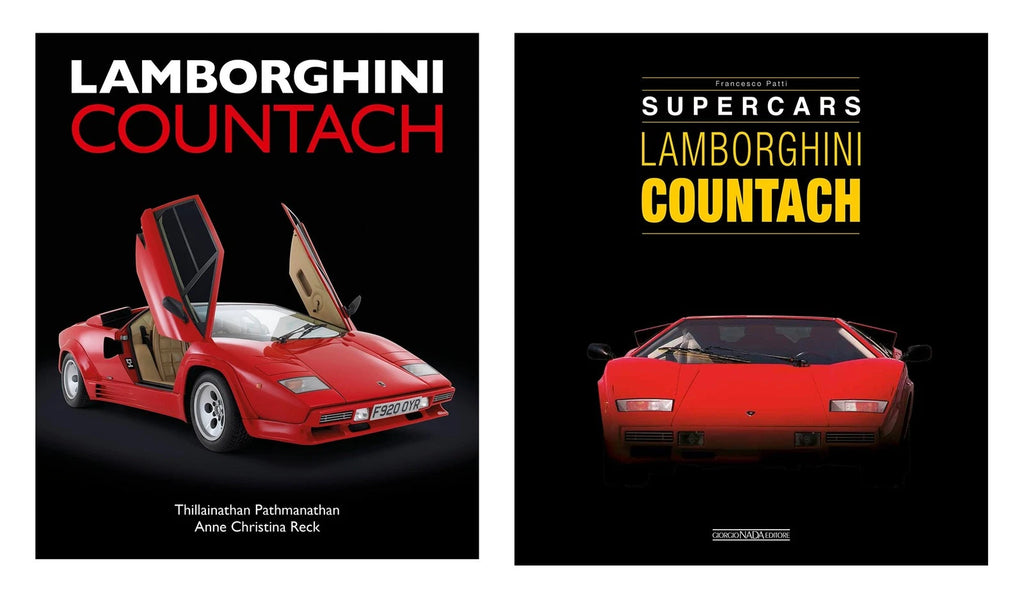 2-Book Collection on Lamborghini Countach 1971-1990