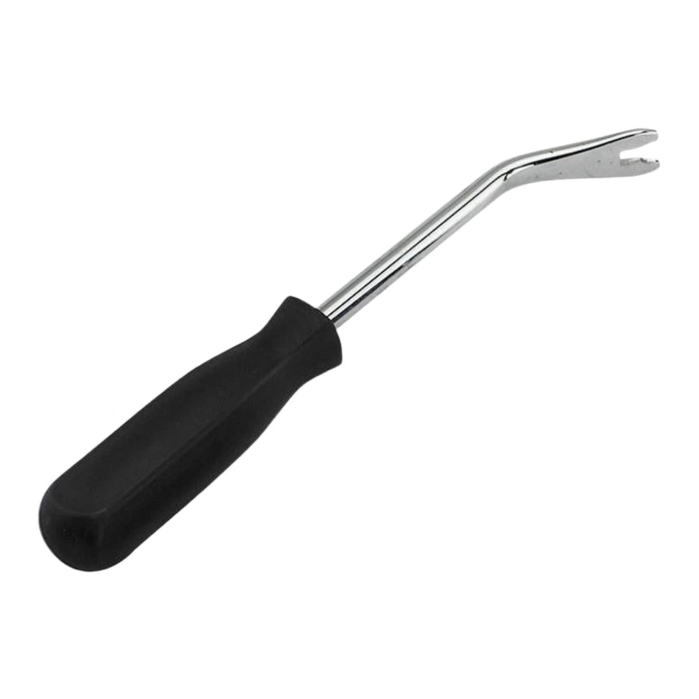 Door Panel Pry Tool for Automotive Use - Angled Head, Non-Slip Handle