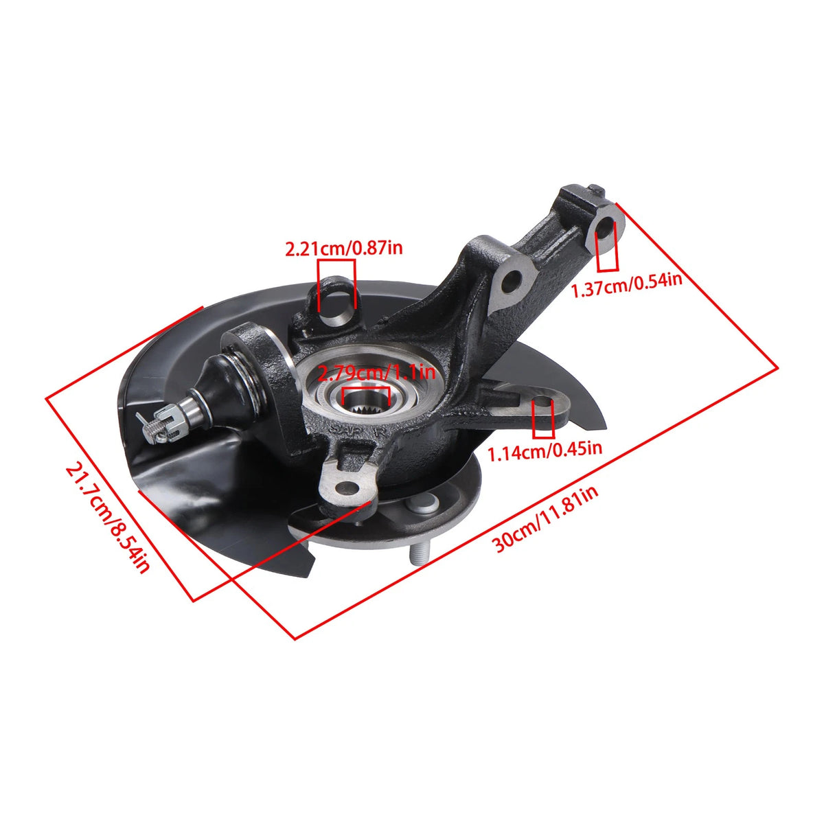 Steering Knuckle Assembly for Honda Civic L4 1.7L (2001–2002) 698-478