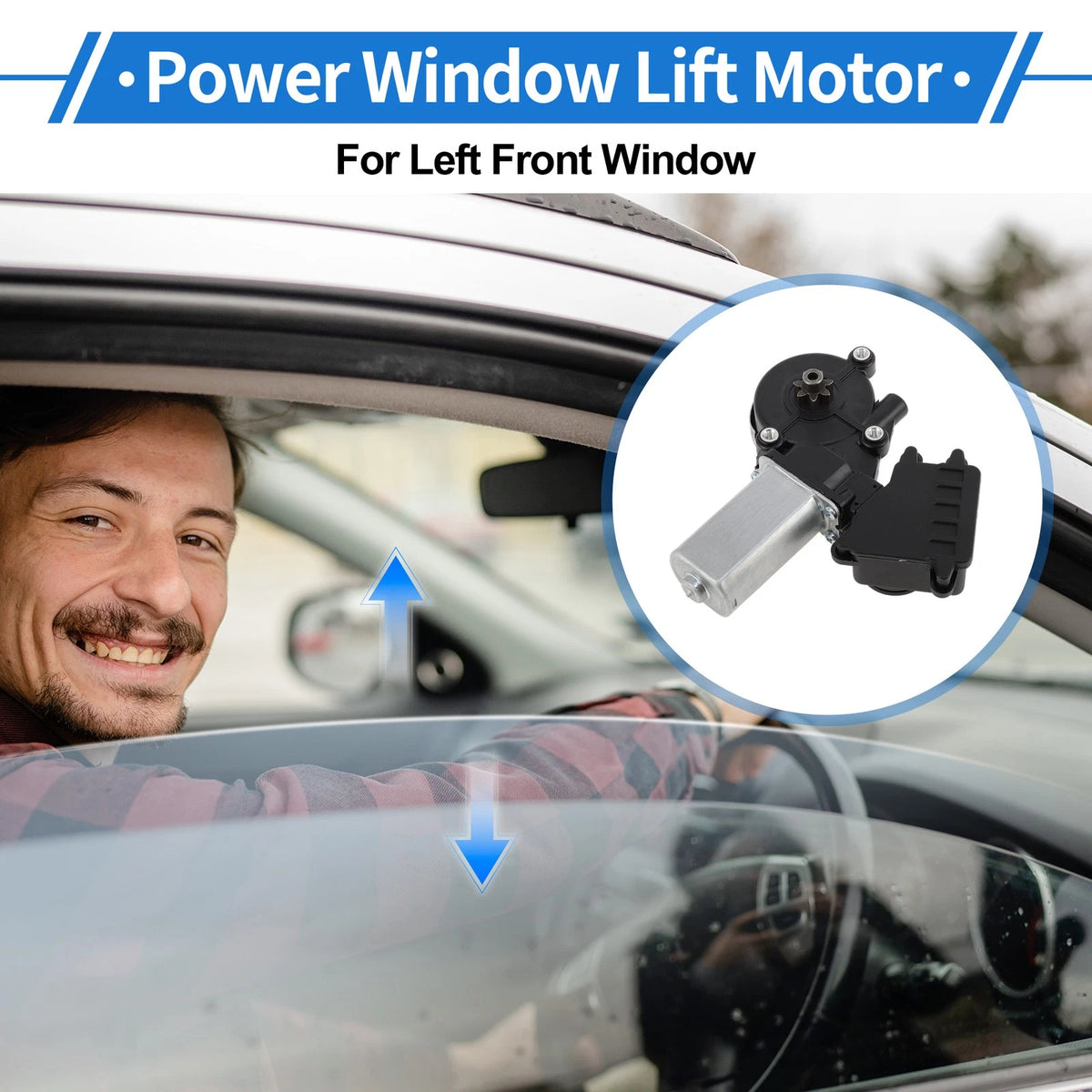 Power Window Regulator Lift Motor for Toyota Corolla (2007–2014) No.6980202160