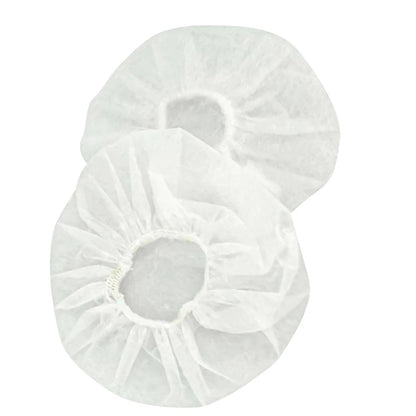 100Pcs Nonwoven Fabric Ear Covers for Headphones (8.5-10cm)