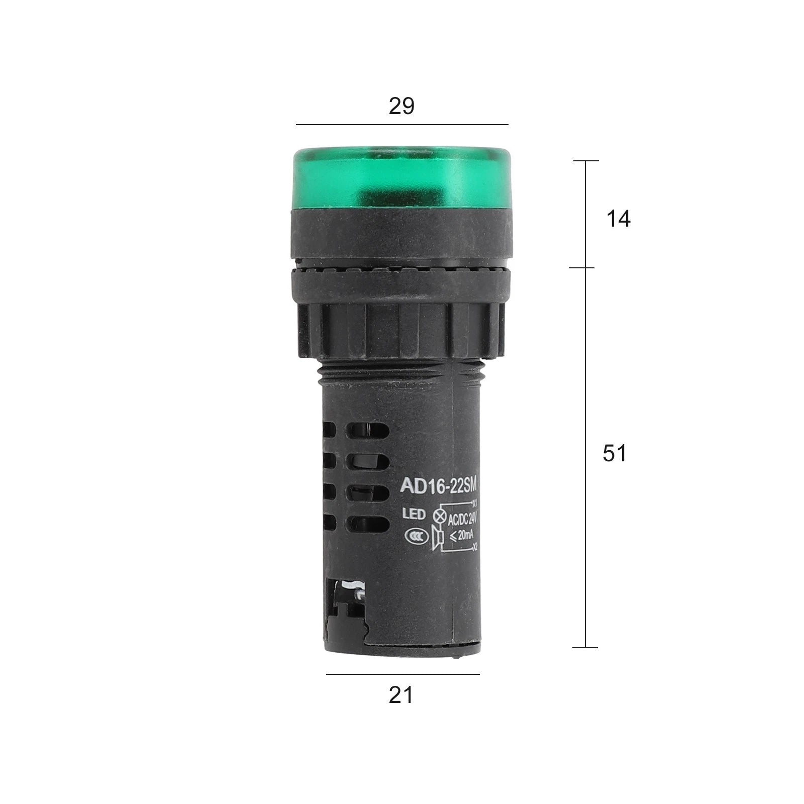 Active Buzzer AD16-22SM for Automotive Alarm Systems