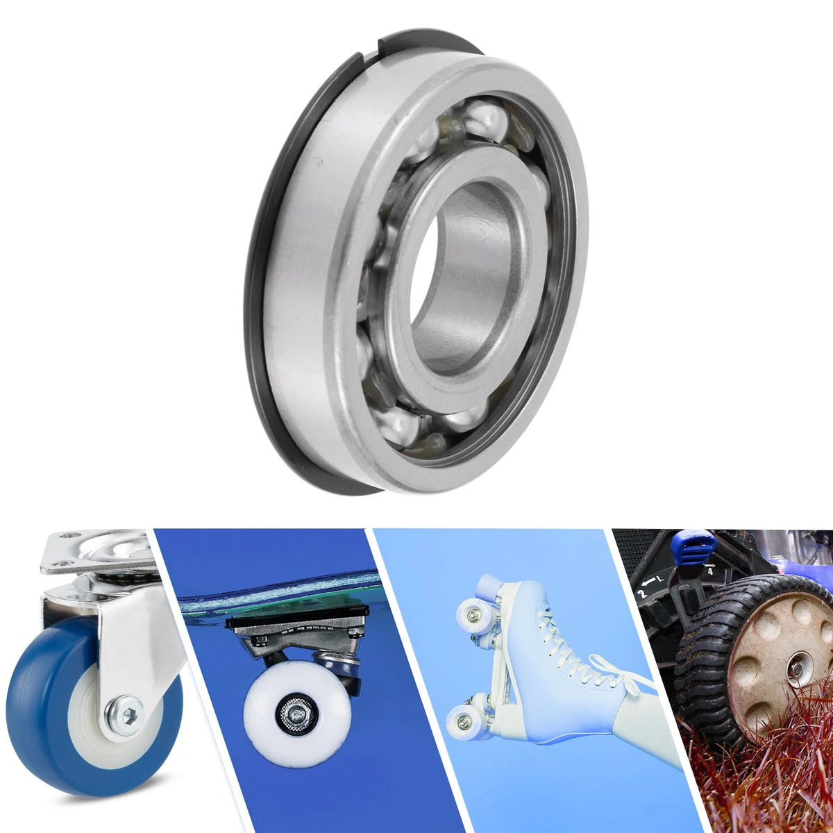 Deep Groove Ball Bearing 32x75x20mm for Scooter Skateboard (1 Pc)