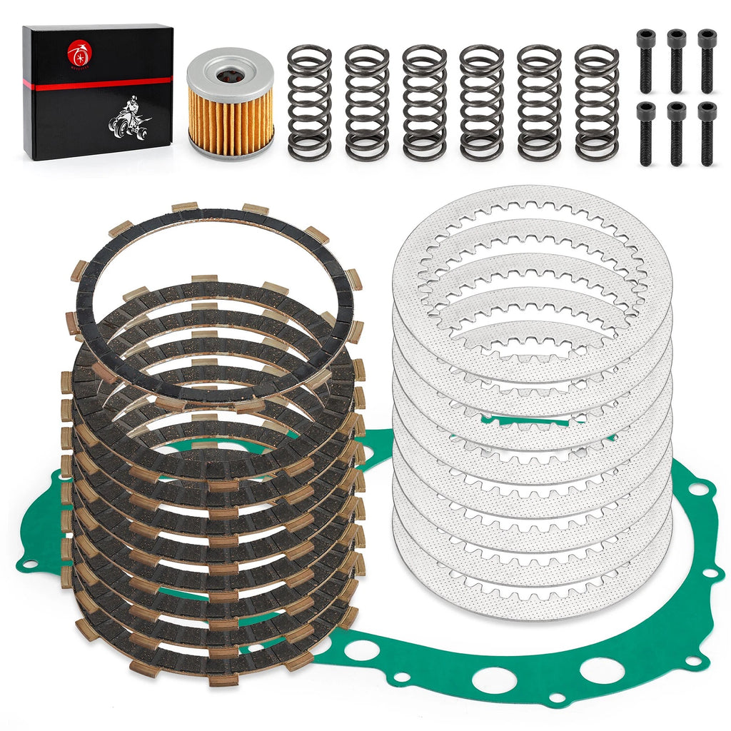Heavy Duty Clutch Friction Steel Plates Kit for Suzuki QuadSport Z400 (2003–2014)