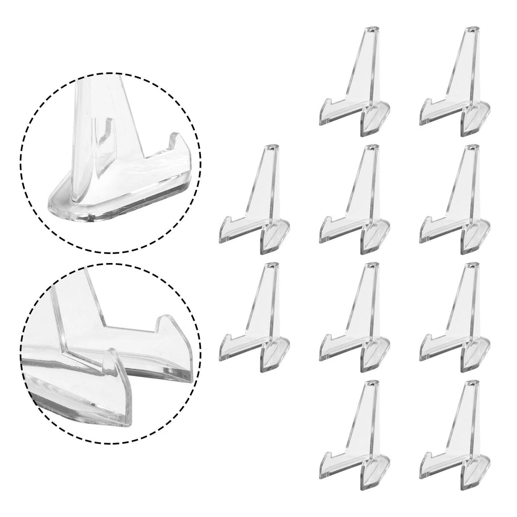 10pcs Decorative Plate Holder Display Stand Easel Frame Pedestal
