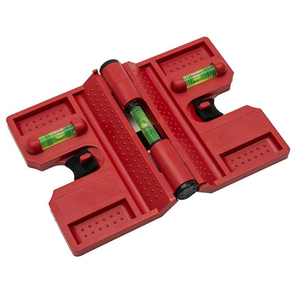 Adjustable Magnetic Level Fence Post Pipe with 3 Vials for Horizontal Vertical Use