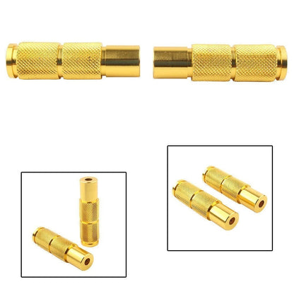 Rear Set Footpegs for Universal Motorcycle (Universal) - Yellow