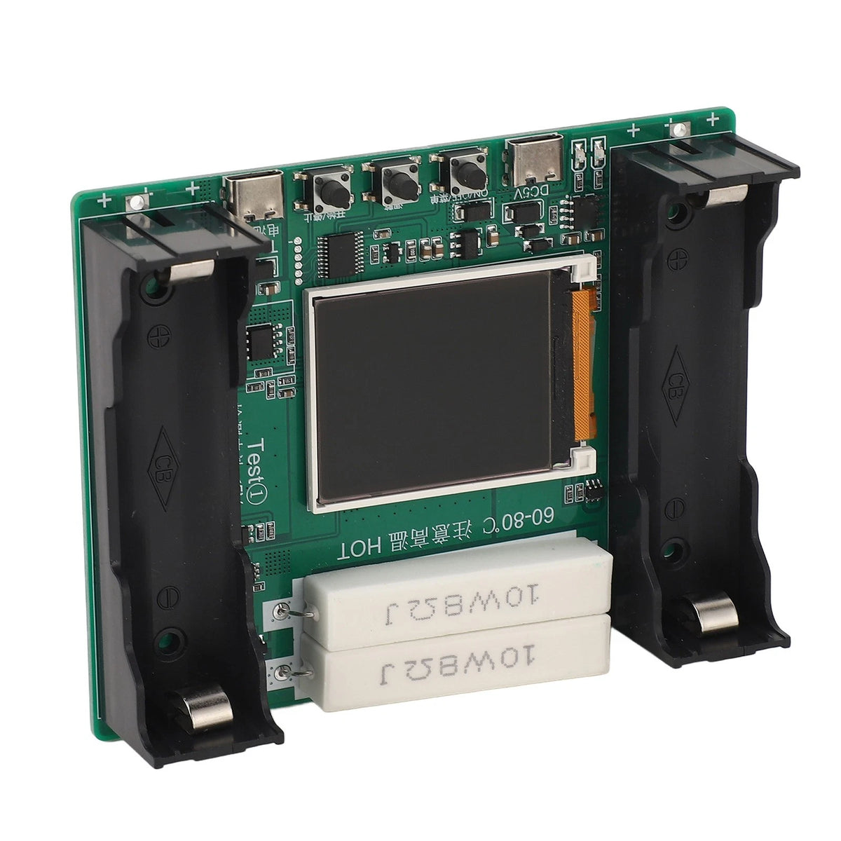 Digital Meter Battery Tester 1mAh Measurement Accuracy 5mA