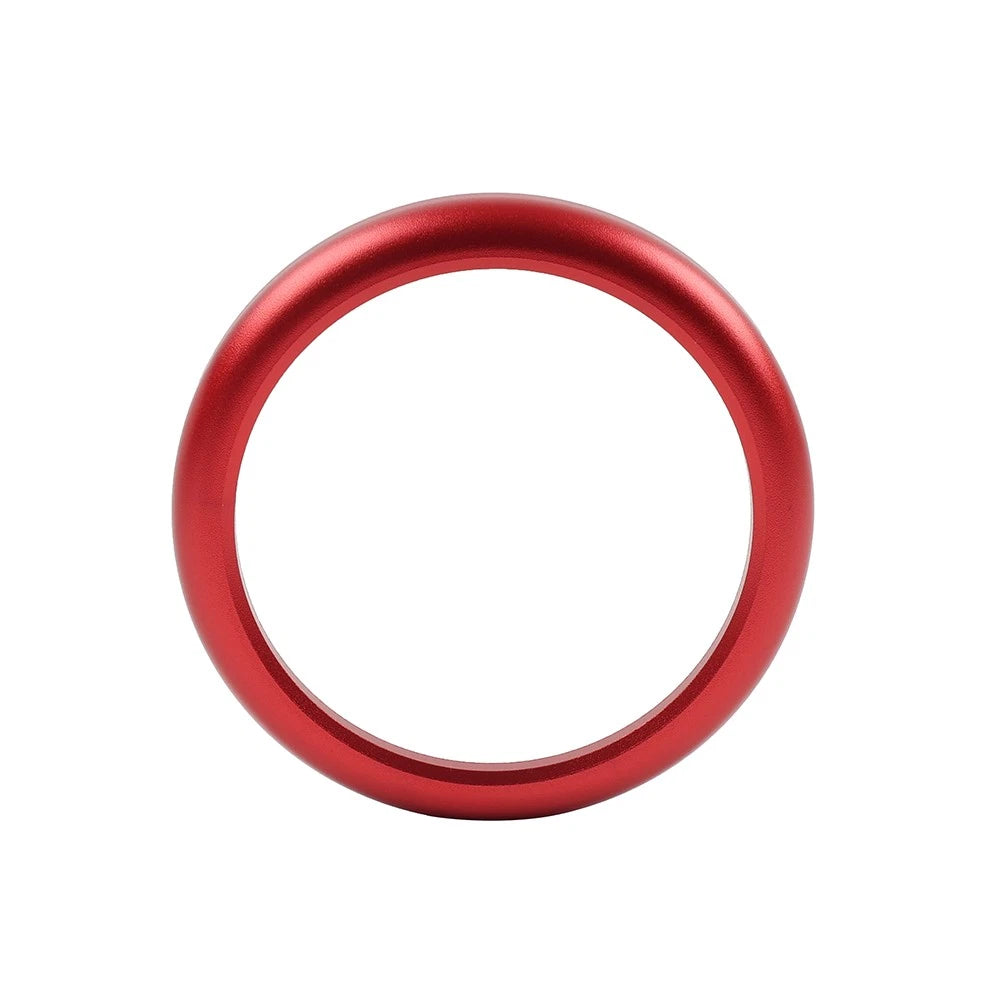 Clock Cover Ring for Porsche 911, 718, Boxster, Cayenne, Macan (Red)