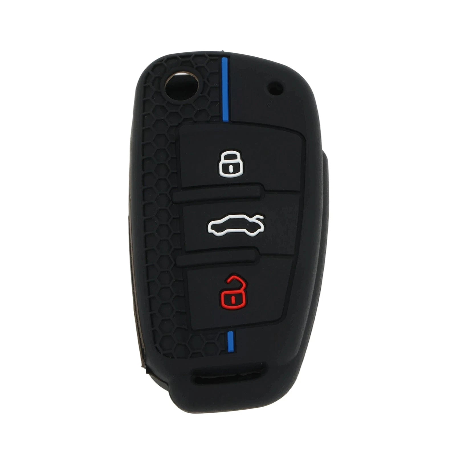 Silicone Key Case with 3 Buttons for Audi A1 A3 (2010–2020)