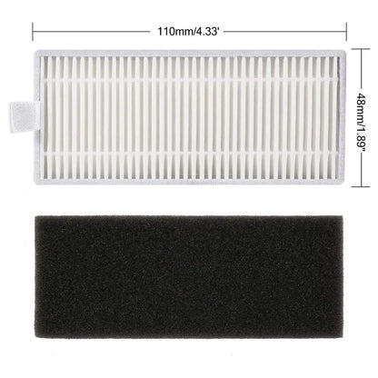 Replacement Brush Mop Cloth Kit for Conga 1099 Connected Vacuum