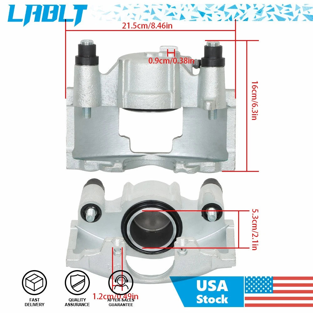 Front Brake Caliper for Chevrolet C1500 (1988–1999) & Dodge Ram 1500 (1994–1999)