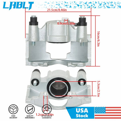 Front Brake Caliper for Chevrolet C1500 (1988–1999) & Dodge Ram 1500 (1994–1999)