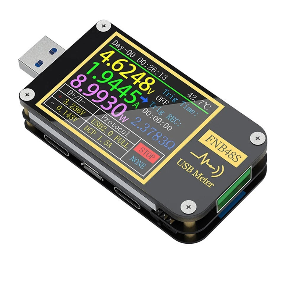 Fast Charging Protocol Detector FNB48S USB Tester for Precise Monitoring