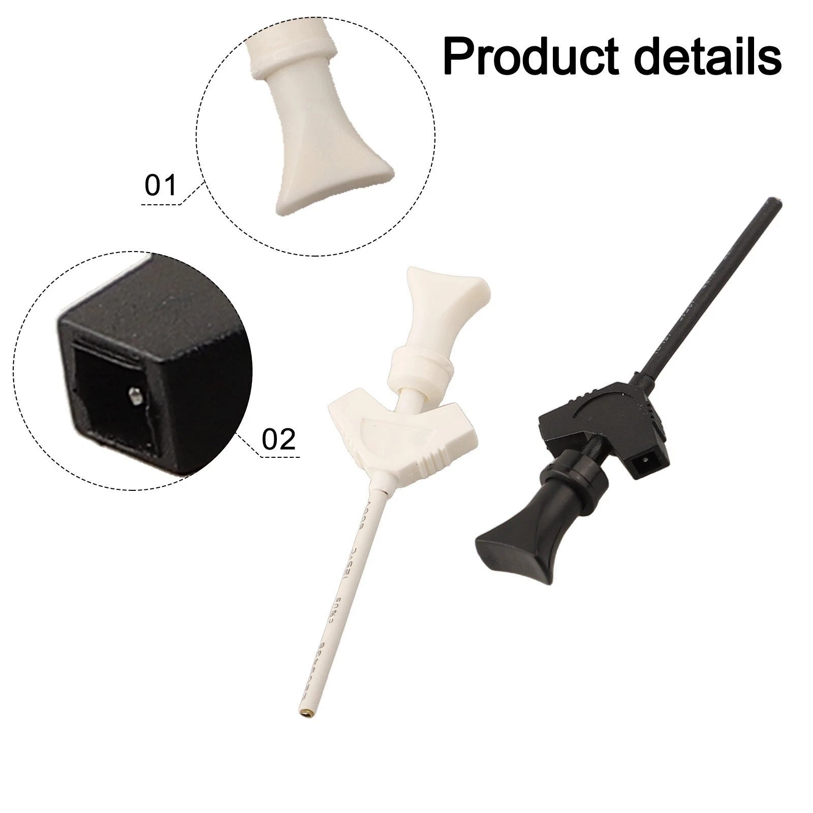 Test Hook Clip Set of 10 for SMD and LogFor IC Analyzer Testing
