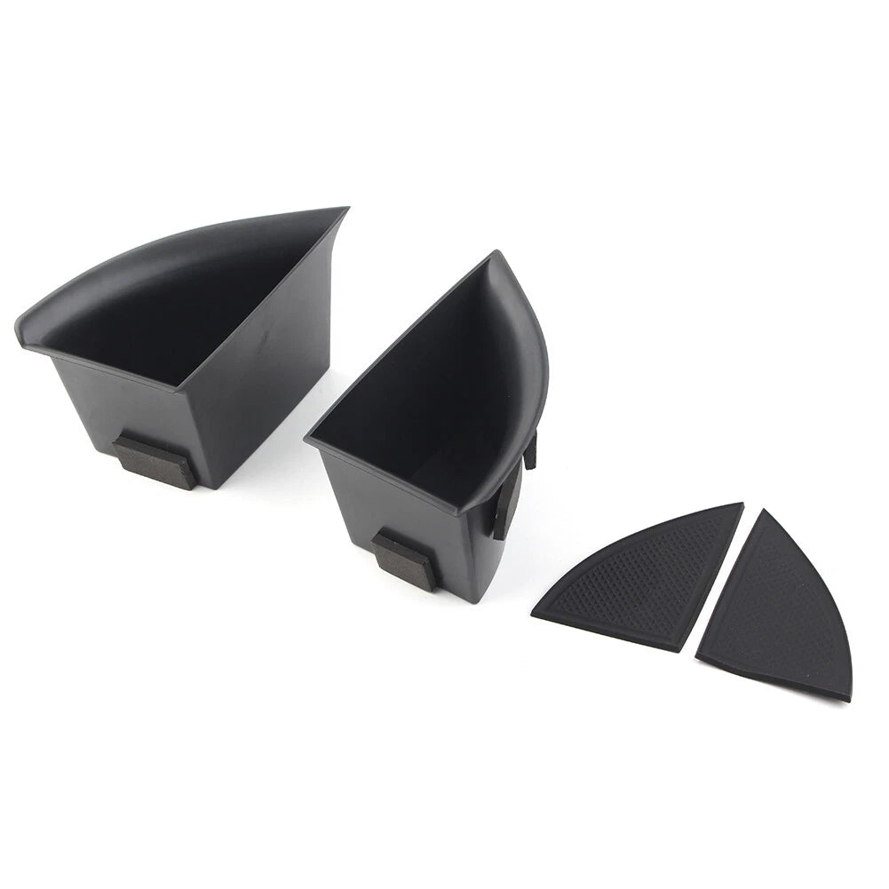 2X Front Door Handle Armrest Storage Box Tray Bin for MKX (2016–2018)