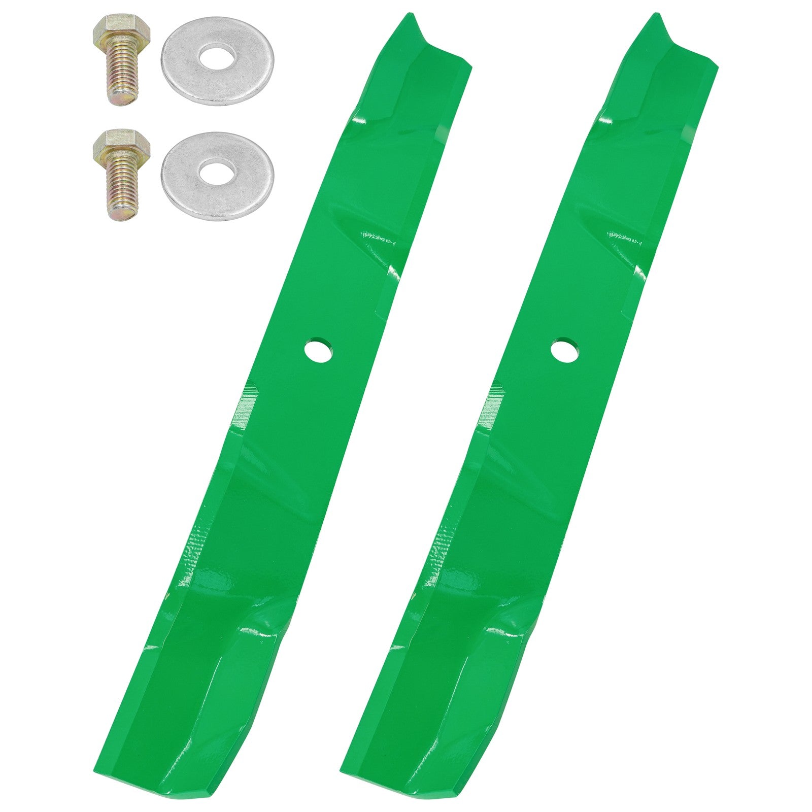 Deck Blade with Bolt Replacement for Hustler FasTrak SD and Mini Z (36–42)
